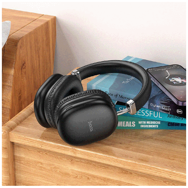 hoco. Bežične Bluetooth slušalice, W35 Max Joy, crna - 40221-1