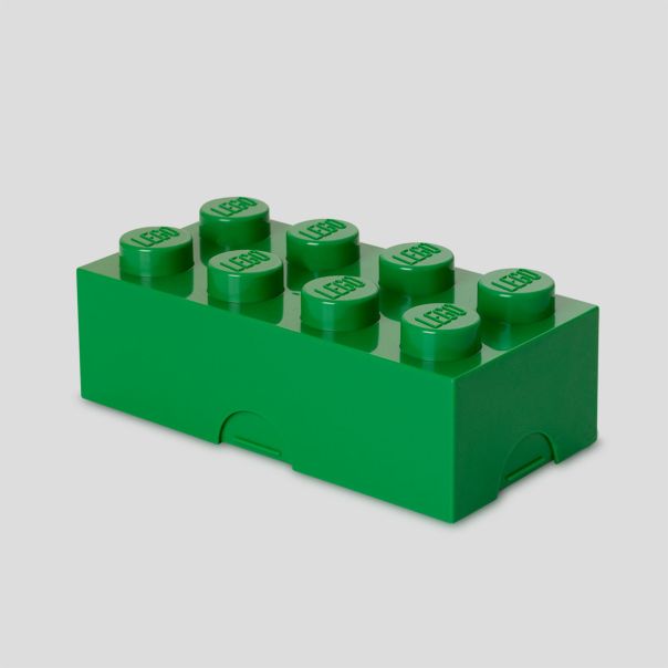 LEGO Kutija za odlaganje ili užinu, mala - tamno zelena - 40231734