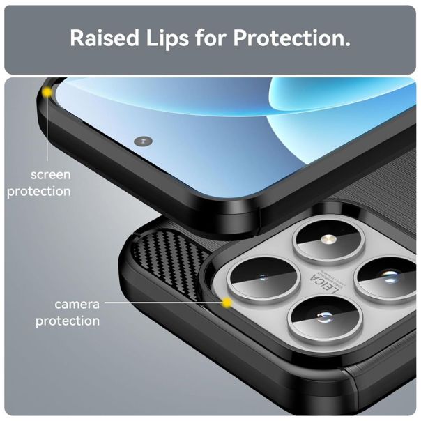 Maska za Xiaomi 17 crna Defender Safeguard - EP2964563