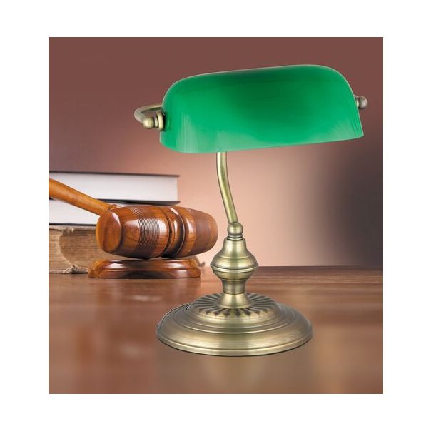 Rabalux Stona lampa Bank E27 1x MAX 60W bronzana (4038) - 4038