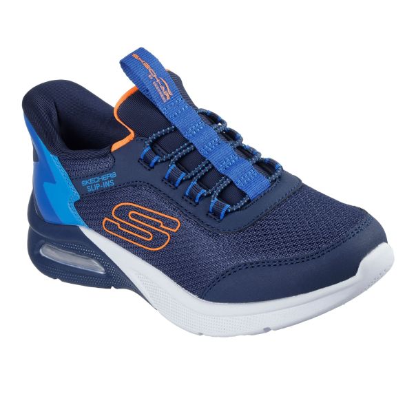SKECHERS Patike slip-ins microspec max brisk-stripe BP - 403890L-NVBL