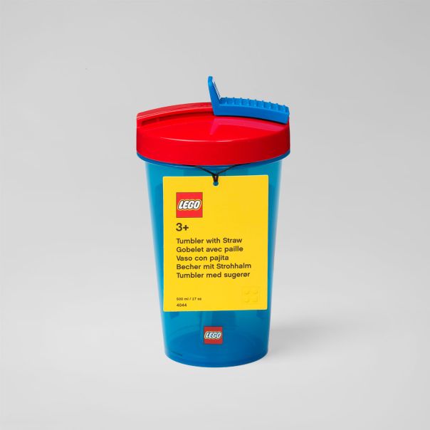 LEGO čaša sa poklopcem i slamkom: Klasik - 40440001