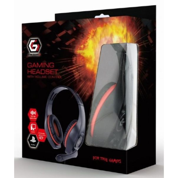 GEMBIRD GHS-05-R Stereo gejmerske slusalice sa mikrofonom - 40026