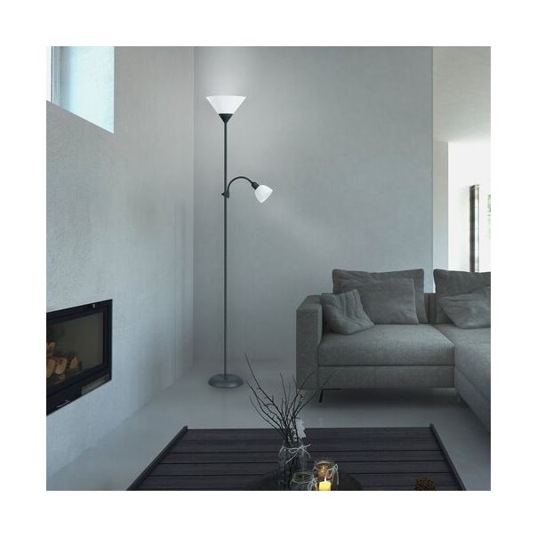 Rabalux Podne lampe Action E27 1x MAX 100 + E14 1x MAX 25W crna (4062) - 4062