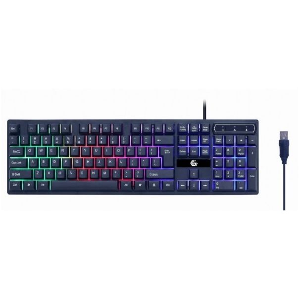 GEMBIRD GGS-UMGL4-02 4-in-1 Gejmerski set Ghost tastatura, mis, slusalice i podloga - 40166