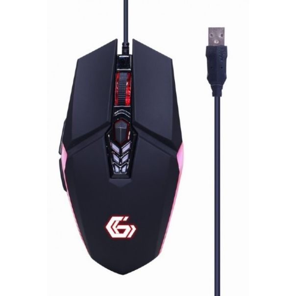 GEMBIRD GGS-UMGL4-02 4-in-1 Gejmerski set Ghost tastatura, mis, slusalice i podloga - 40166