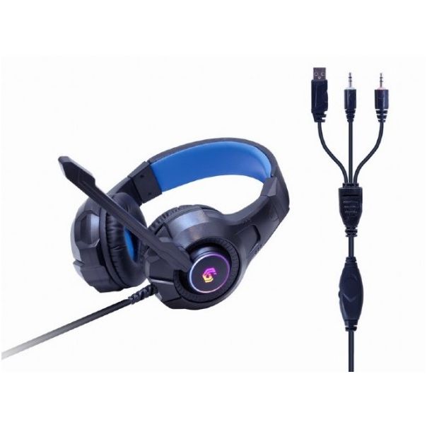 GEMBIRD GGS-UMGL4-02 4-in-1 Gejmerski set Ghost tastatura, mis, slusalice i podloga - 40166