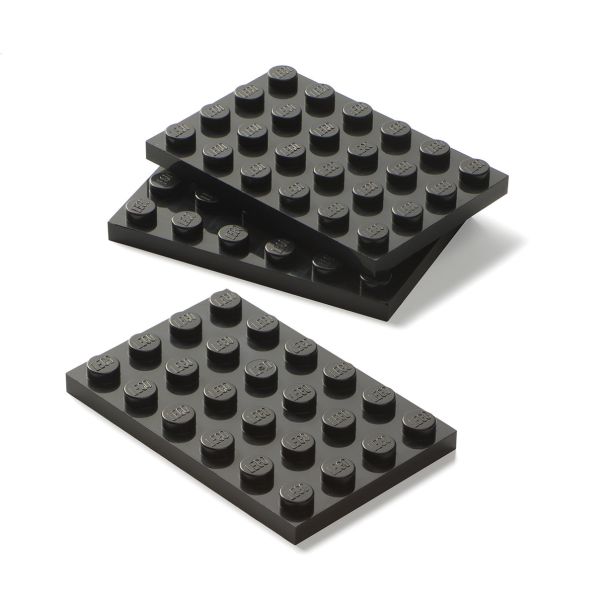 LEGO Polica sa 3 fioke i podlogom za gradnju - siva - 40950003