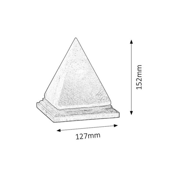 Rabalux Dekorativna rasveta Vesuvius E14 1x MAX 15W narandžasta (4096) - 4096-1
