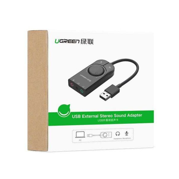 UGREEN USB eksterni stereo zvučni adapter CM129 - 40964
