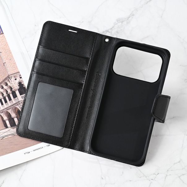 Maska za iPhone 17 Pro 6.3 crna Hanman Canvas ORG - 223411