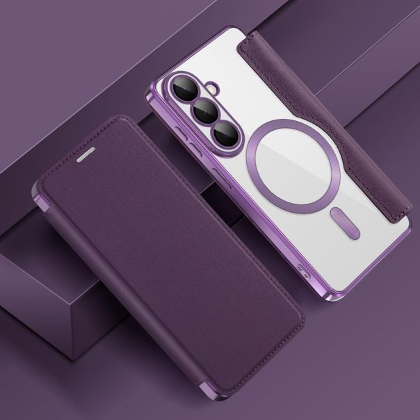 Maska za Samsung S941B Galaxy S26 ljubicasta Magsafe Lux Bi Fold - 225557