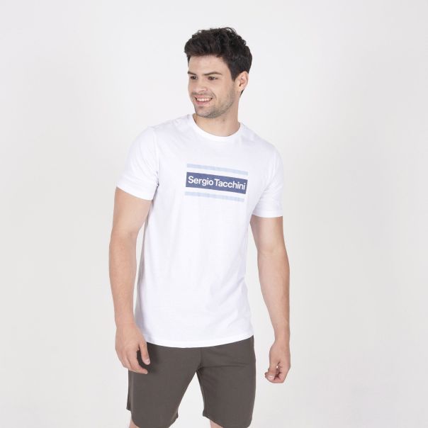 SERGIO TACCHINI Majica kratak rukav lared 025 co t-shirt  M - 41028-1006
