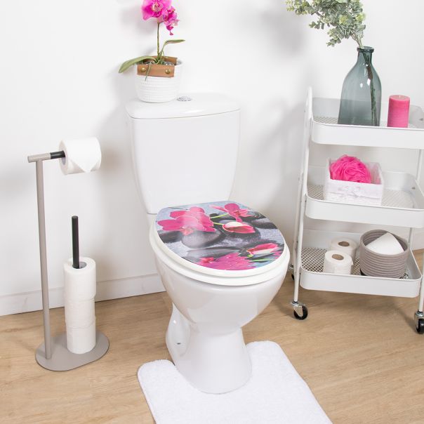 TENDANCE WC daska Flowers - 4103616
