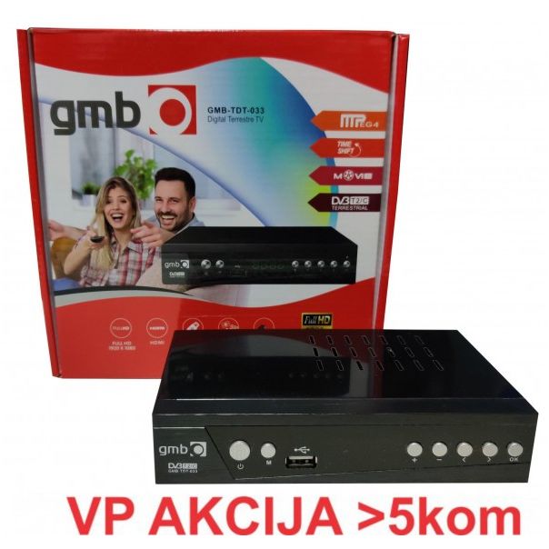 GEMBIRD Set top box GMB-TDT-033 - 40214-1