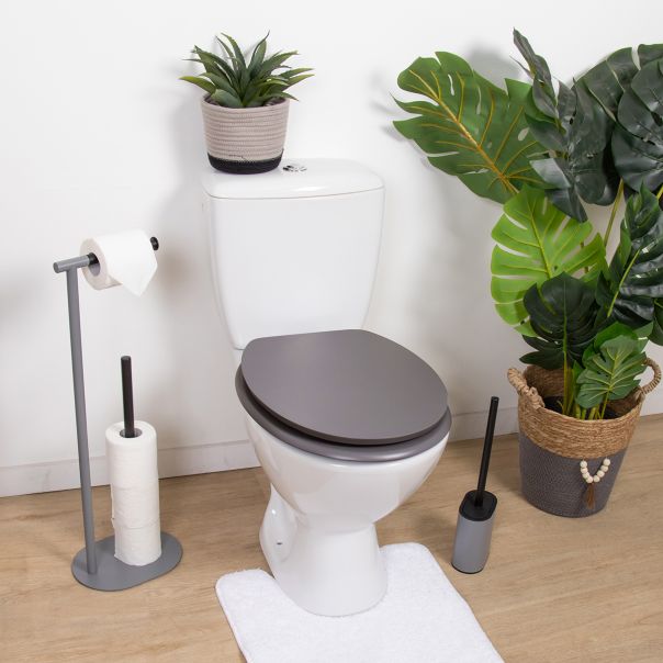 TENDANCE WC daska soft close, siva - 4111180