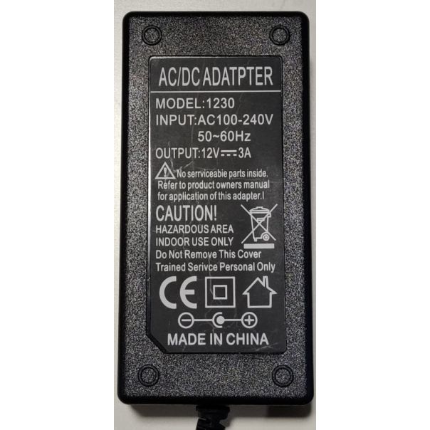 GEMBIRD NPA-AC48 punjac 12v/3A 36W, 1m kabl sa uzemljenjem, Coper napajanje - 40247