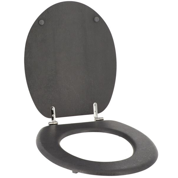 TENDANCE WC daska Concrete, antracit - 4119618