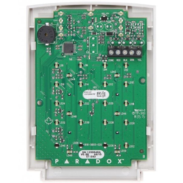 PARADOX Šifrator tastatura za 10 zona K10V - 40268-1