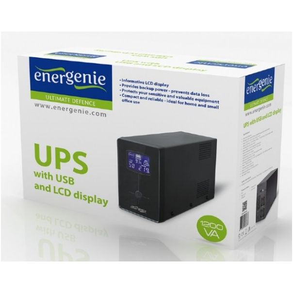 GEMBIRD EG-UPS-033 UPS sa stabilizatorom 1200VA 720W LCD - 40289