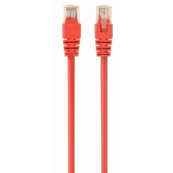 GEMBIRD PP12-1M/R Mrezni kabl, CAT5e UTP Patch cord 1m red - 40297