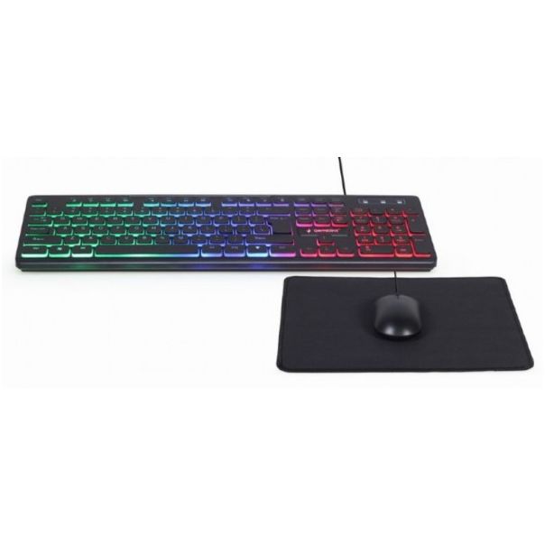 GEMBIRD KBS-UML-01 3-in-1 backlight set tastatura, mis i podloga FO - 40292