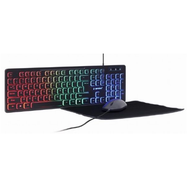 GEMBIRD KBS-UML-01 3-in-1 backlight set tastatura, mis i podloga FO - 40292