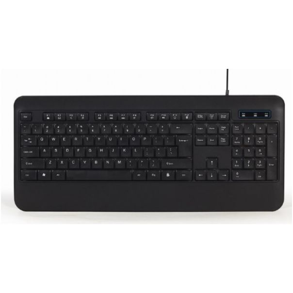 GEMBIRD KB-UML-03 Rainbow multimedijalna tastatura sa pozadinskim osvetljenjem, US layout USB - 40293