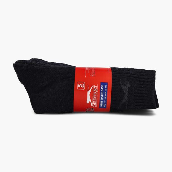 SLAZENGER Čarape slaz 5pk crew sock sn00 u - 413226-90-060