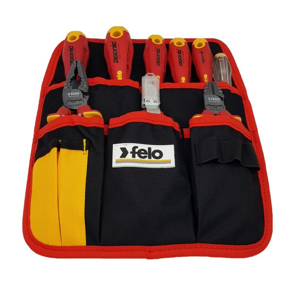 Felo Set alata za električare Ergonic VDE SL/PH 41399504 9 kom u torbi za pojas - 41399504