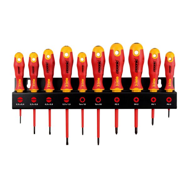 Felo Set šrafcigera  Ergonic VDE SL/PH/PZ/TX 41491093 10 kom - 41491093