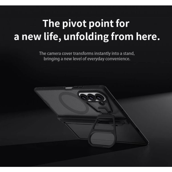 Maska za Samsung F966B Galaxy Z Fold 7 crna (with pen) Nillkin CamShield Prop Magnetic - 223466