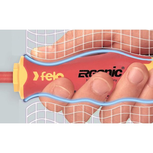 Felo Šrafciger Ergonic VDE E-Slim Pozidriv PZ1 x 80 41519290 - 41519290