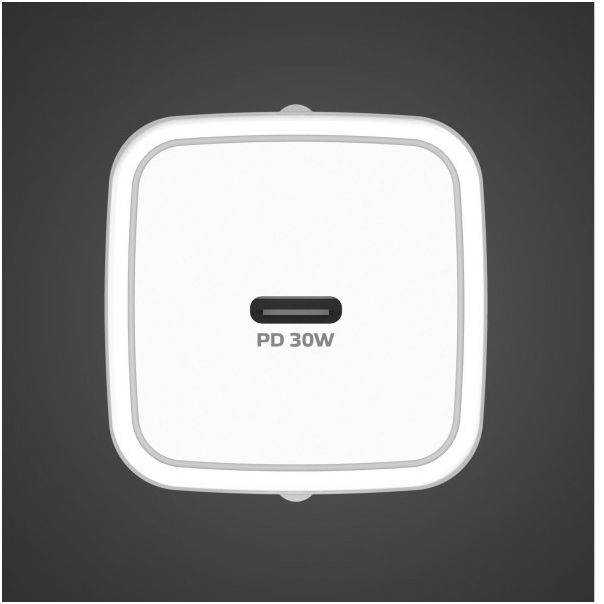 CELLY Kućni punjač ProPower TC1USB-C30W sa jednim ulazom - TC1USBC30WWH