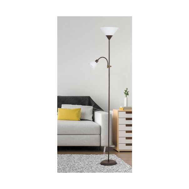 Rabalux Podne lampe Action E27 1x MAX 100 + E14 1x MAX 25W braon (4188) - 4188-1