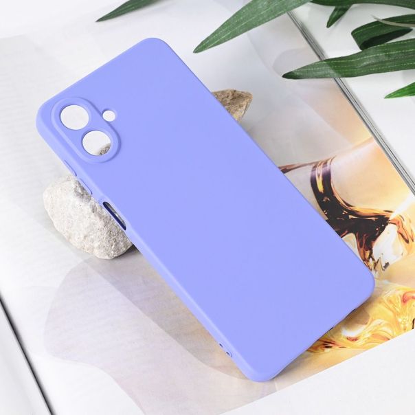 Maska za Samsung A075F Galaxy A07 ljubicasta Teracell Soft Velvet - 223015