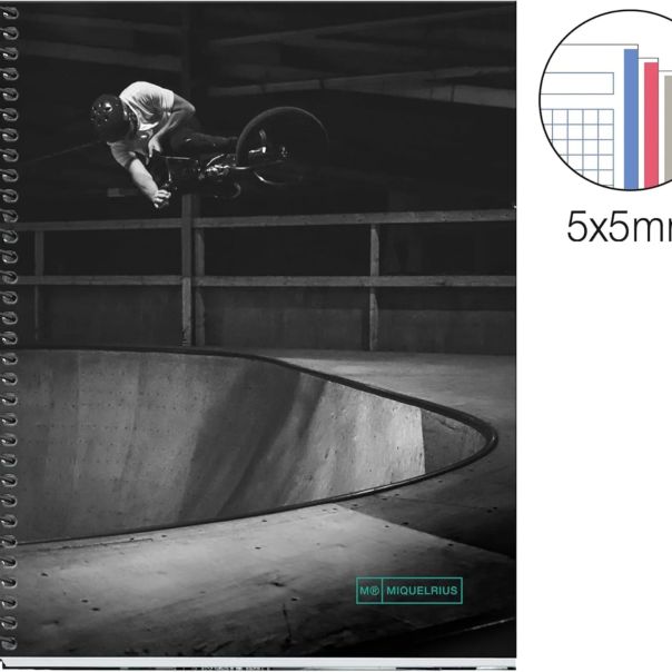 MIQUELRIUS Kolegij blok a5/140l/70gr/sp/sk mr4196 Skate park - 73151