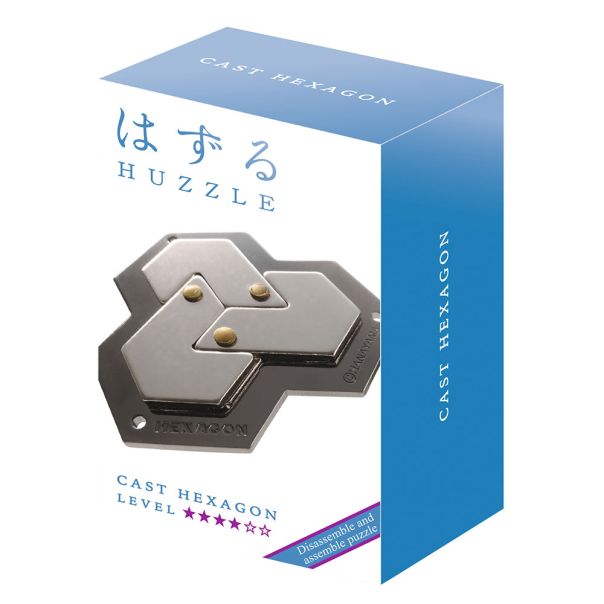 HUZZLE PUZZLE Misaoni izazov Hexagon T4 - 420419