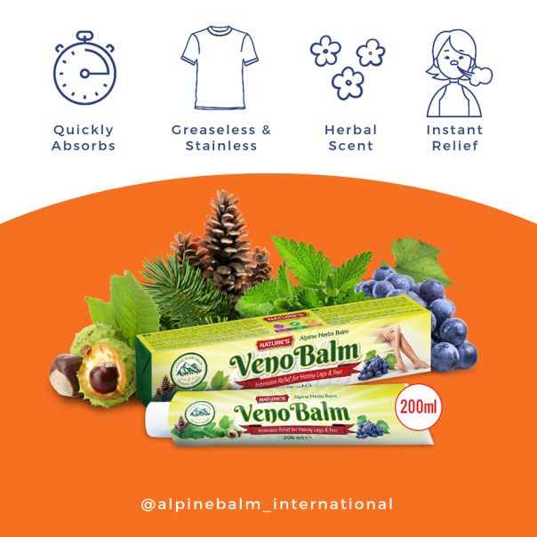NATURE'S Veno Balm  Alpska krema za vene  200ml - MedSan588