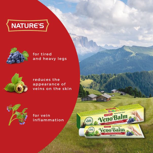 NATURE'S Veno Balm  Alpska krema za vene  200ml - MedSan588