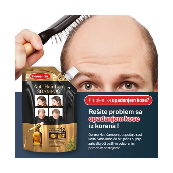 DERMA HAIR Šampon protiv gubitka kose 300ml - MedSan594