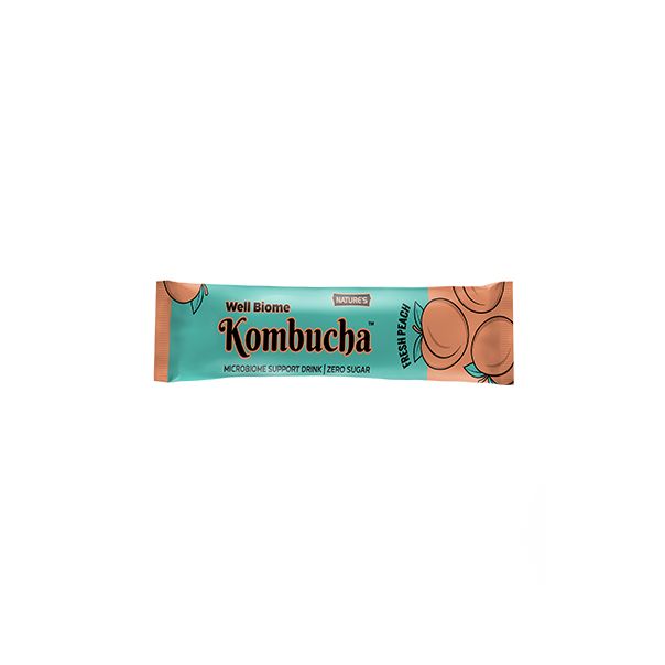 NATURE'S Well Biome Kombuha Sveža breskva 15 kesica, 75gr - MedSan598
