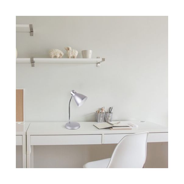 Rabalux Stona lampa Patric E14 1x MAX 40W srebrna (4206) - 4206