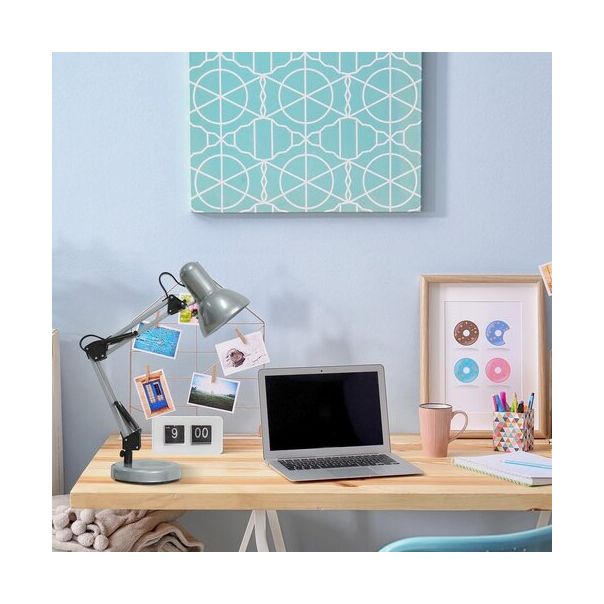 Rabalux Stona lampa Samson E27 1x MAX 60W srebrna (4213) - 4213