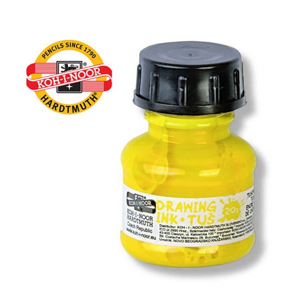 KOH-I-NOOR Tuš žuti 20gr 141700202 - 4239