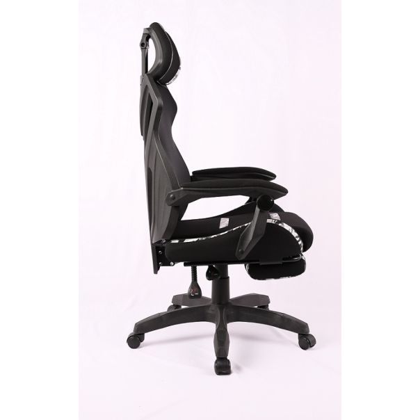 ePlayGame Gejmerska stolica HC-902-1CB, maskirno crna - HC-902-1CB