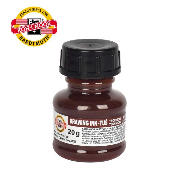 KOH-I-NOOR Tuš braon 20gr 141700902 - 4240