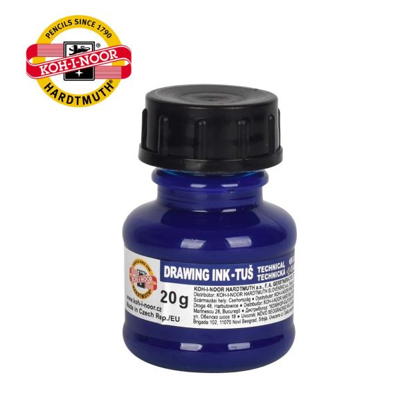 KOH-I-NOOR Tuš plavi 20gr 141700702 - 4241