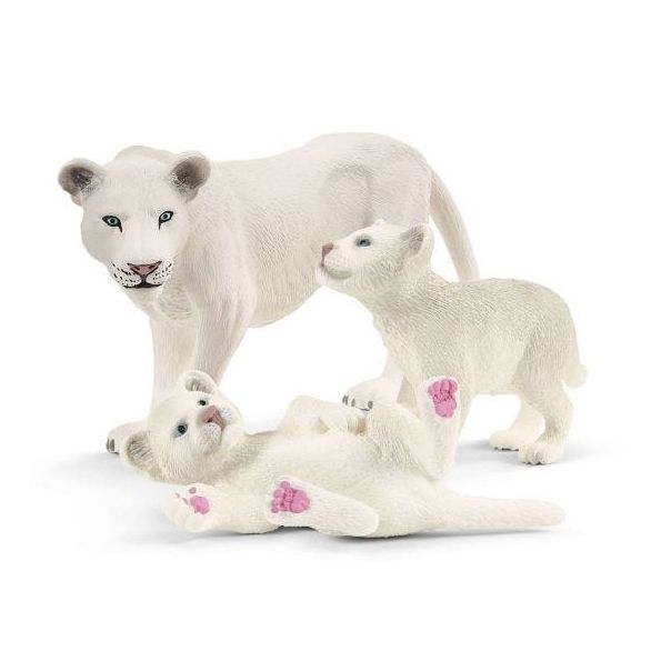 SCHLEICH Porodica belih lavova - 42505