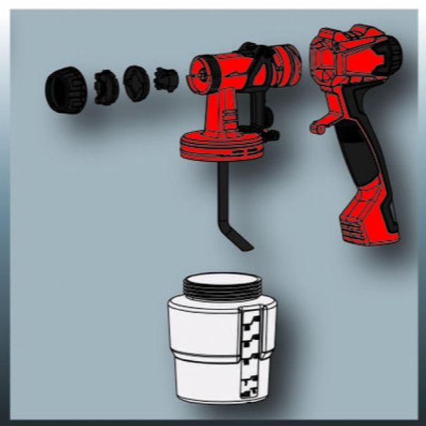 EINHELL Uređaj za farbanje TC-SY 600 S - 4260015